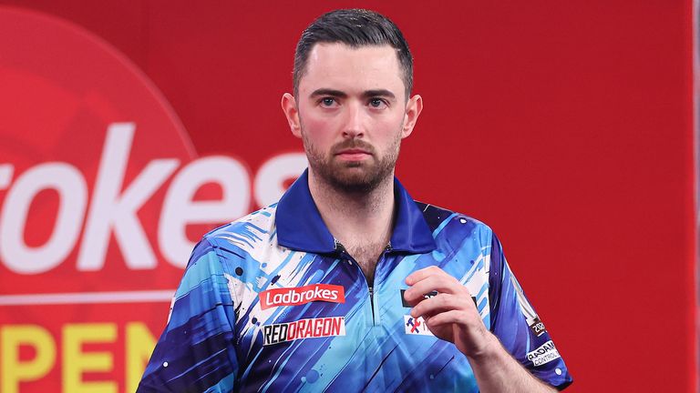 Luke Humphries struggled badly on doubles in his defeat to Danny Noppert