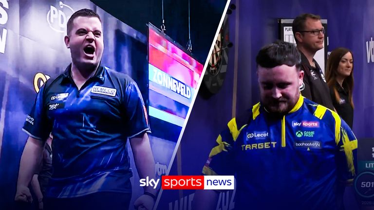 Littler OUT! |  World No.1 knocked out of Belgian darts open by Zonneveld