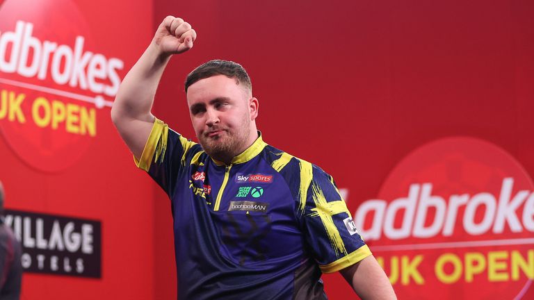 Luke Littler, UK Open darts 2026 