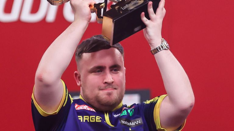 Luke Littler became the back-to-back UK Open champion