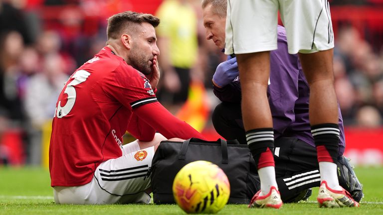 Luke Shaw has suffered with a series of injuries over the last few seasons