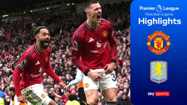 Man United 3-1 Aston Villa | Premier League highlights