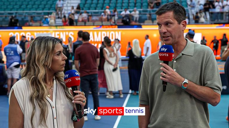 Marion Bartoli and Tim Henman