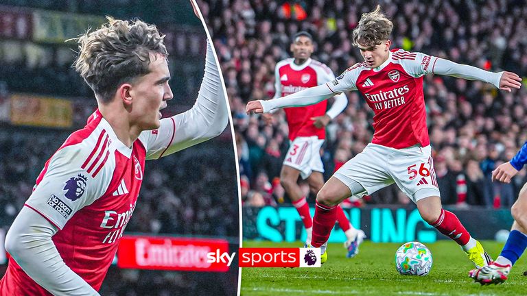 Arsenal's Max Dowman.