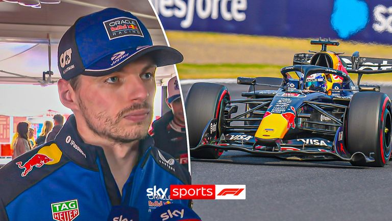 Max Verstappen after Japanese GP.
