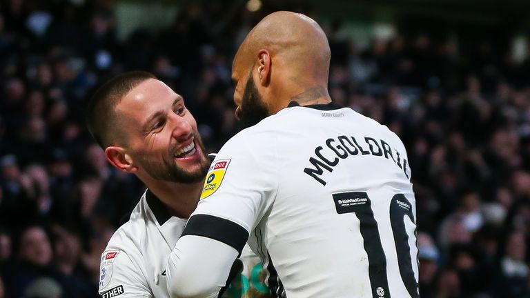 McGoldrick ja Conor Hourihane olivat joukkuetovereita seurassa ja maassa