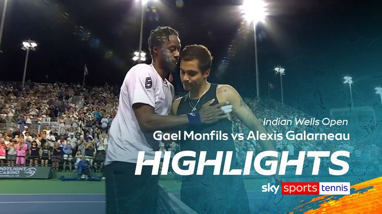 Gael Monfils vs Alexis Galarneau HLs