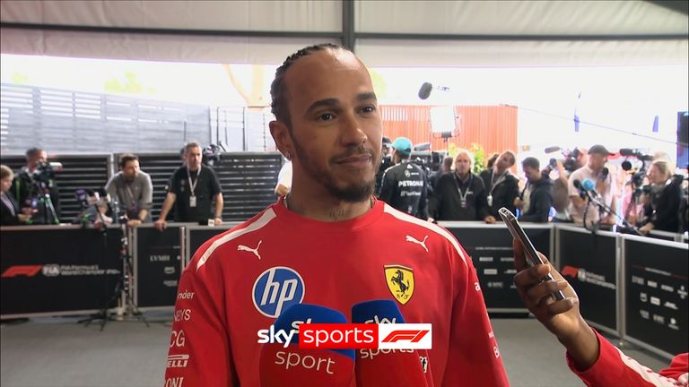 Despite only qualifying seventh, Lewis Hamilton remains optimistic about his prospects with Ferrari this year.