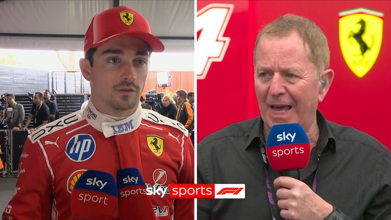 Charles Leclerc discusses whether Ferrari have an advantage over their rivals at the race start before Jenson Button and Martin Brundle preview how things could play out on Sunday.