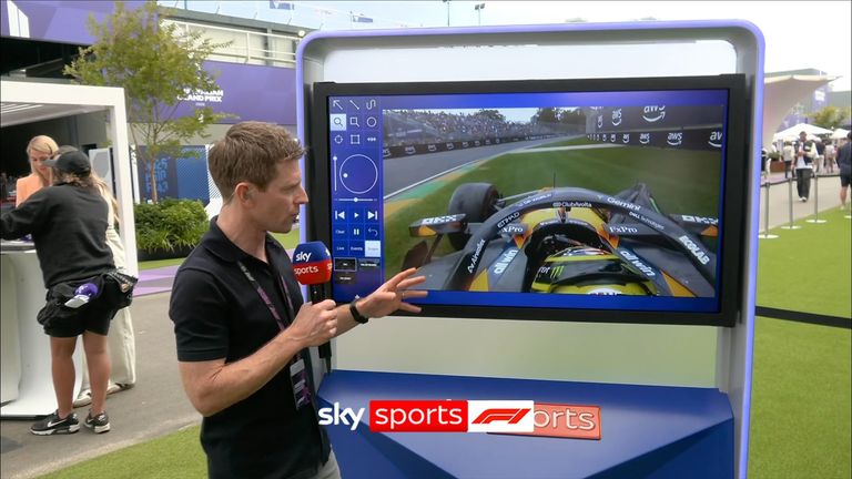 Anthony Davidson was at the SkyPad to look back on how Oscar Piastri crashed his McLaren on the way to the grid ahead of his home race in Australia.