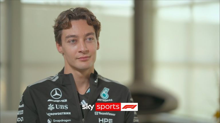 George Russell is pleased with how his Mercedes has performed in pre-season and is confident he can win his maiden world title this year.