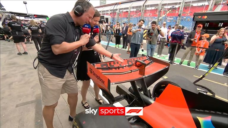 Ted Kravitz and Bernie Collins analyse what is different on the McLaren car this season.