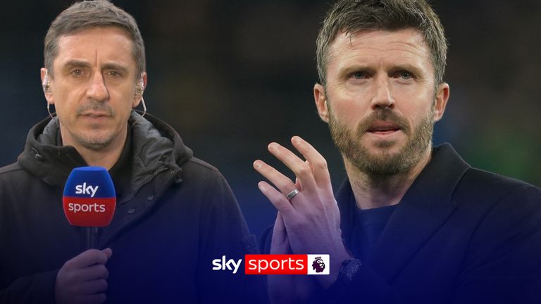 Gary Neville is confident Manchester United will clinch a Champions League spot and believes Michael Carrick is now the leading contender for the manager’s job at Old Trafford.