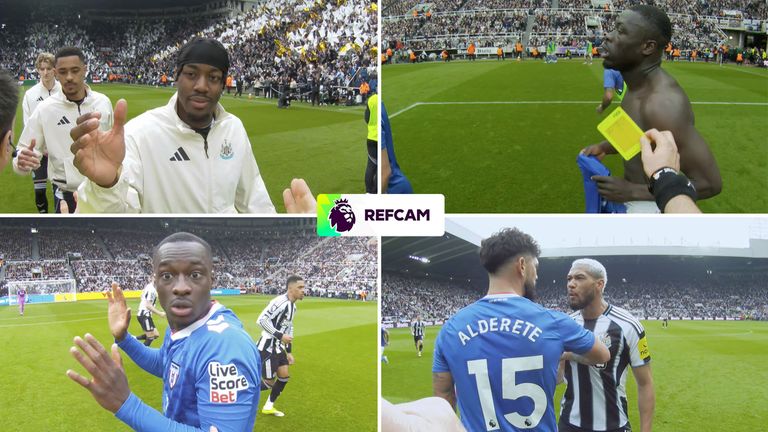 Watch and listen to RefCam from Newcastle v Sunderland!
