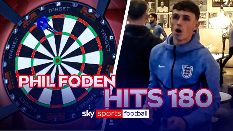 PHIL FODEN HITS 180