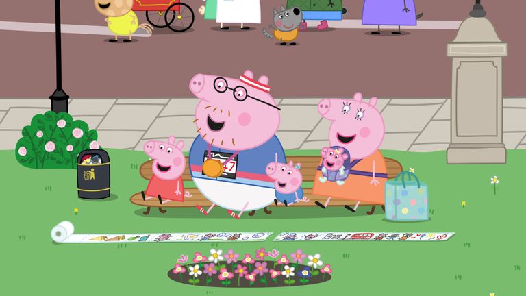 Daddy Pig to run the London Marathon!!