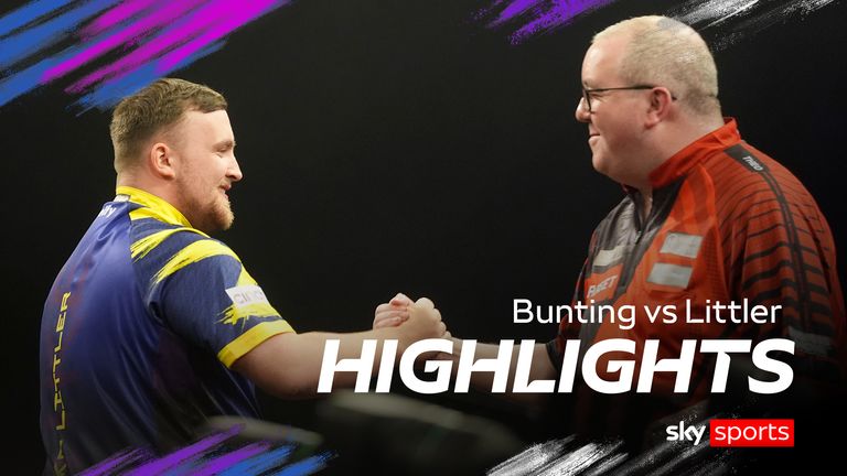 Bunting vs Littler QFs PL D7 Dublin HLs thumb