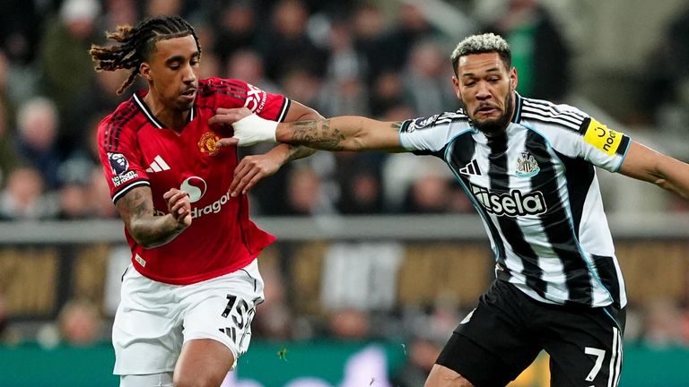 Leny Yoro is coming through as one of Man Utd's best young defenders