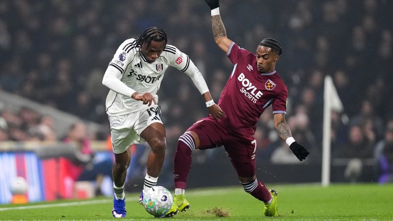 Samuel Chukwueze takes on Crysencio Summerville