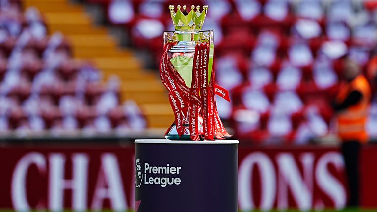 Premier League trophy