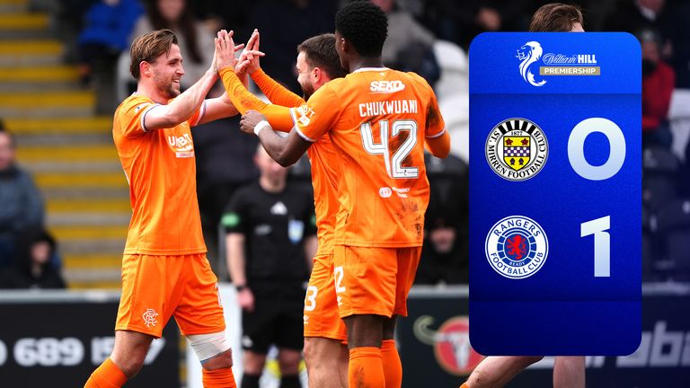 St Mirren vs Rangers