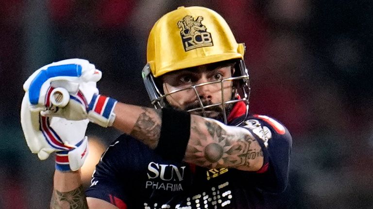 Royal Challengers Bengaluru's Virat Kohli (AP Photo/Aijaz Rahi)