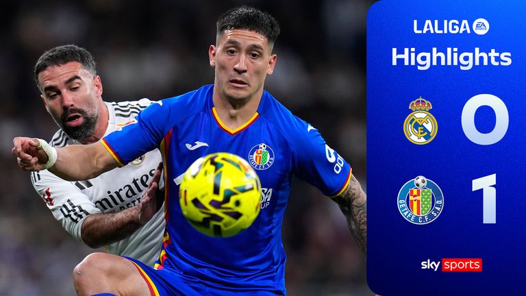 Real Madrid 0-1 Getafe LALIGA highlights