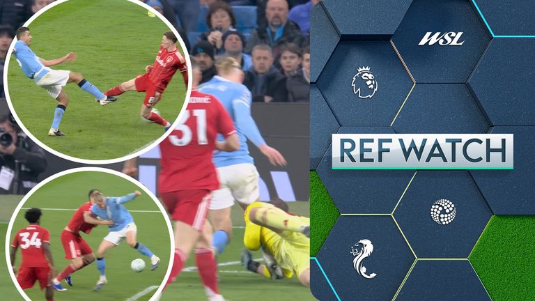 Dermot Gallagher and Jay Bothroyd take a look at all three of Manchester City penalty shouts against Nottingham Forest to debate whether they should've been given or the officials were correct with their decisions. 