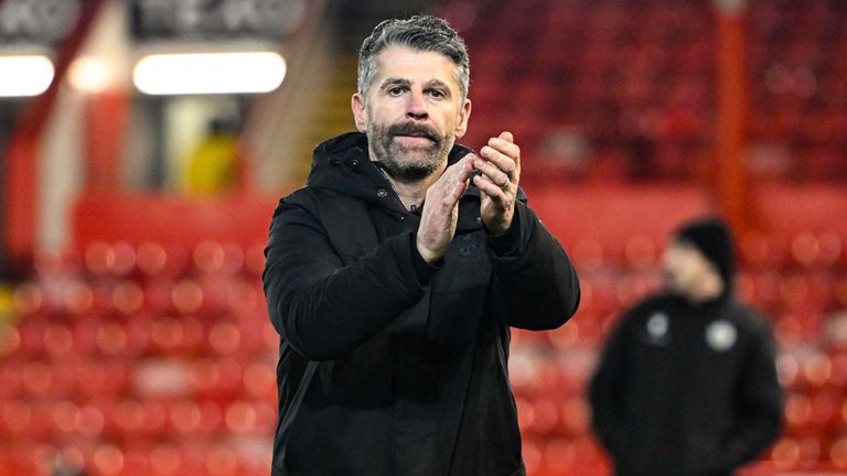 Stephen Robinson has taken over at Aberdeen after leaving St Mirren