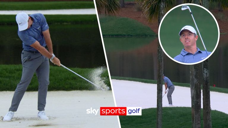 RORY MCILROY BUNKER SHOT THE PLAYERS 12 MAR