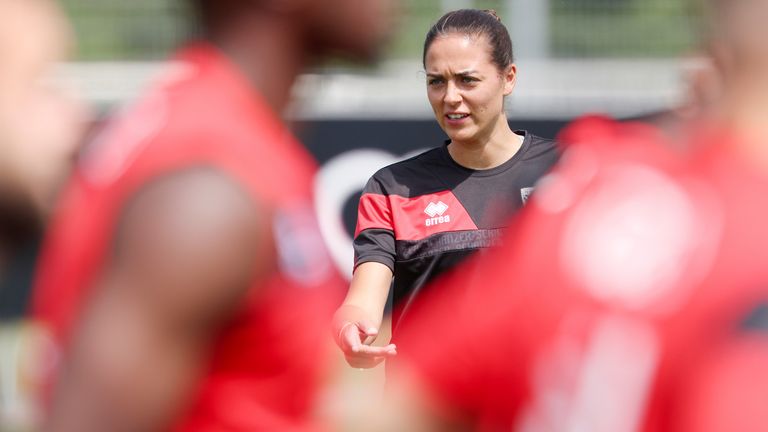 Sabrina Wittmann, allenatrice dell'Ingolstadt