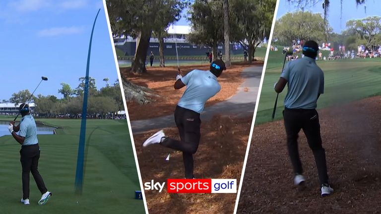 SAHITH THEEGALA PAR AT THE PLAYERS