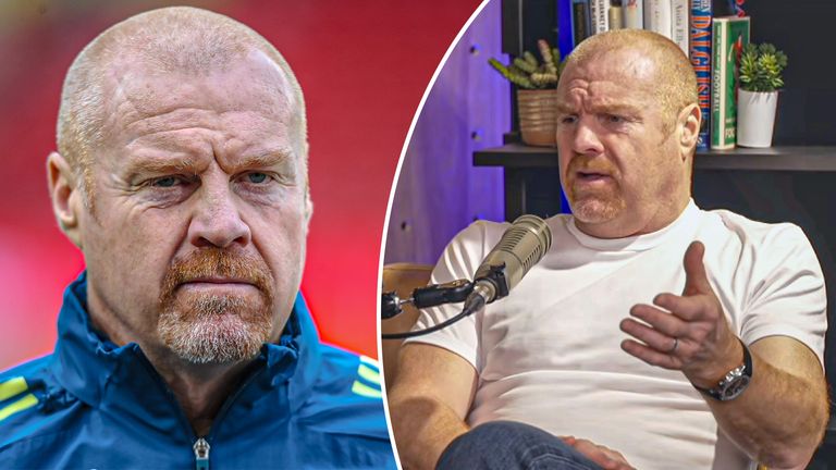 Former Forest manager Sean Dyche.