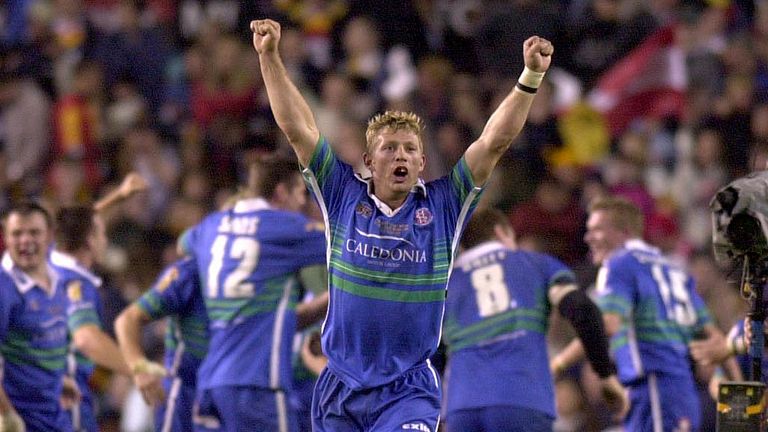 St Helens were the team that got to celebrate after the contentious moment