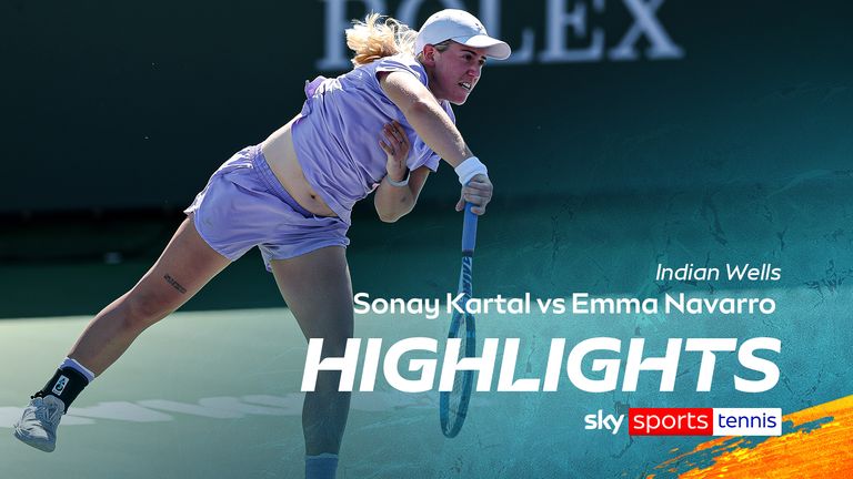 Sonay Kartal wins in Indian Wells