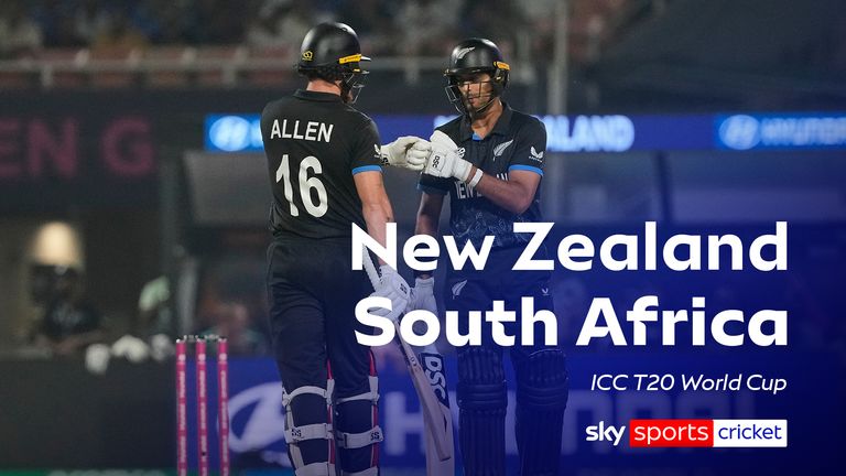 Full highlights from Colombo as Finn Allen hits the fastest hundred in the tournament to help New Zealand annihilate South Africa to reach the T20 World Cup final. 