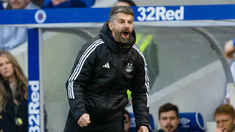 Aberdeen boss Stephen Robinson has told his players they are in a relegation scrap