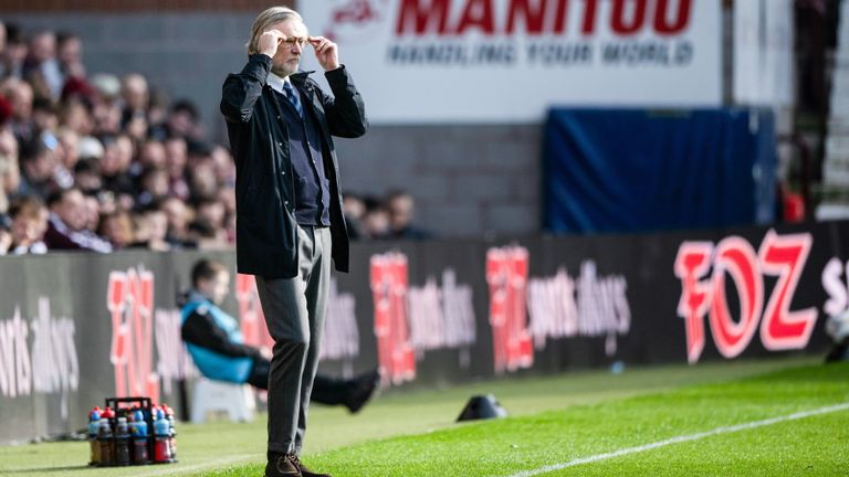 Dundee boss Steven Pressley was disappointed to lose against Hearts