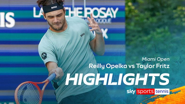 Reilly Opelka vs Taylor Fritz