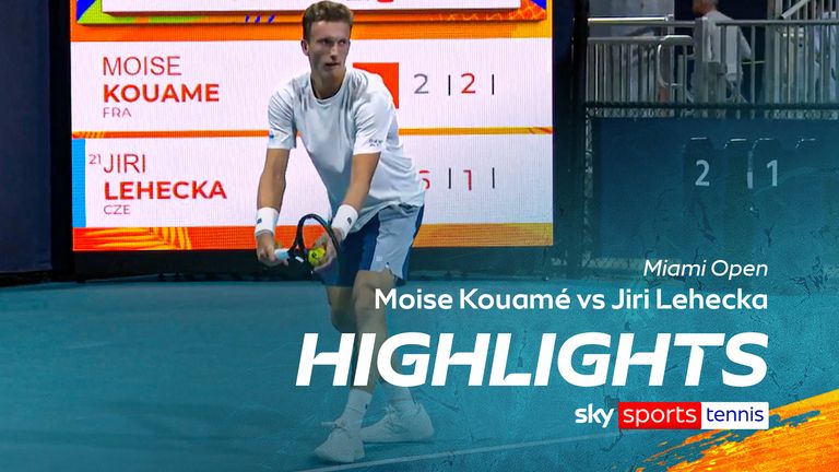 Moise Kouamé vs Jiri Lehecka hls