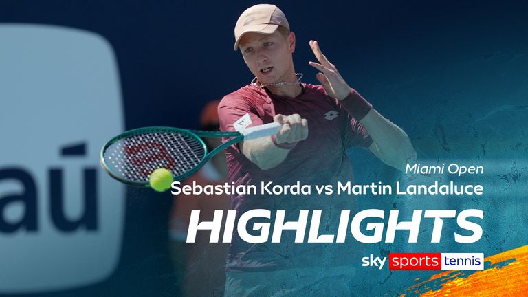 Sebastian Korda vs Martin Landaluce