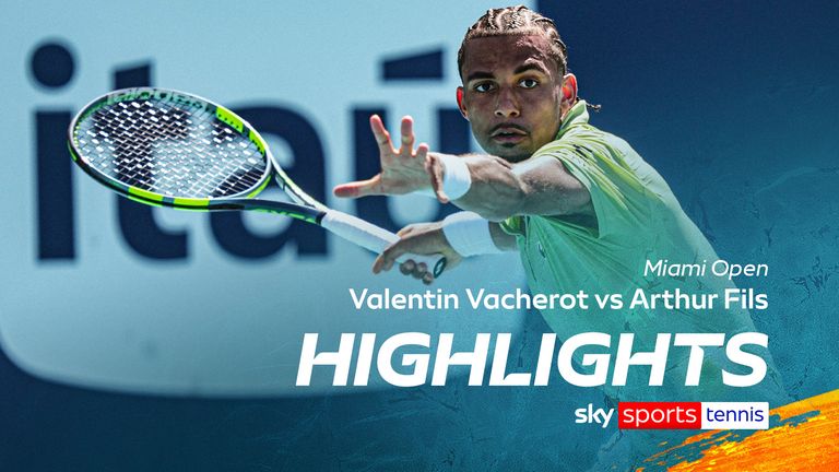Valentin Vacherot v Arthur Fils | Miami Open highlights