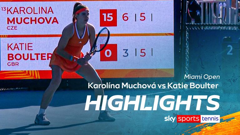 Karolina Muchova vs Katie Boulter WTA