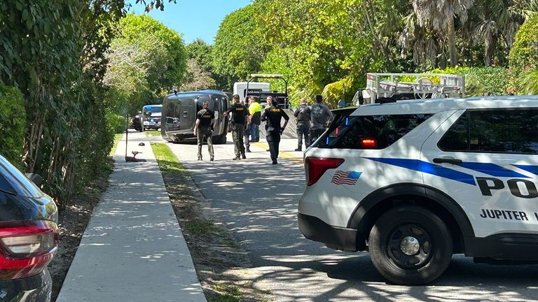 Tiger Woods has been involved in car crash in Jupiter Island, Florida