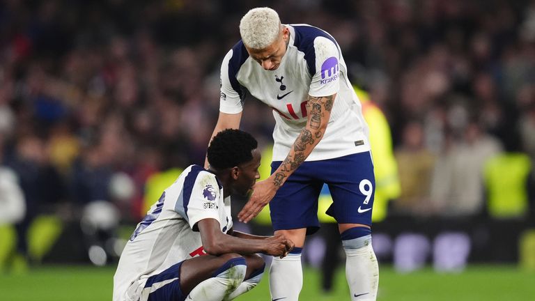 Tottenham plunge into deeper trouble after fifth straight Premier League defeat