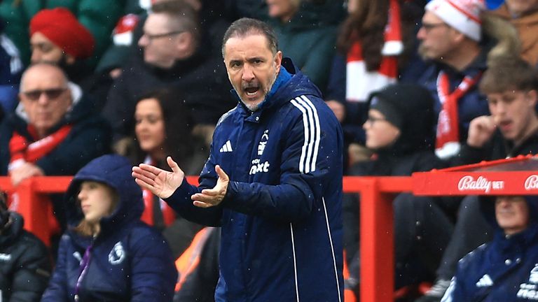 Nottingham Forest boss Vitor Pereira