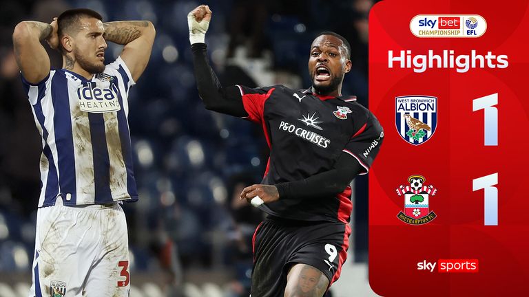 WEST BROM 1-1 SOUTHAMPTON