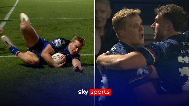 Will Tate’s second try clinches victory for Wakefield