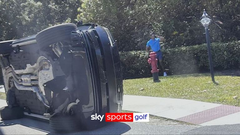 Woods car crash
