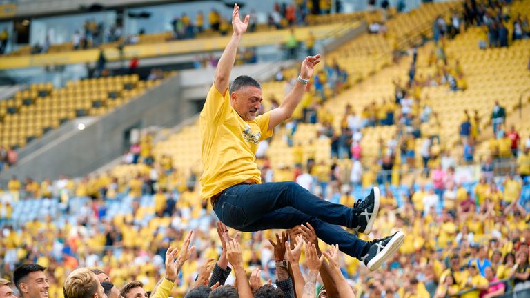 Xavi Garcia Pimienta helped Las Palmas win promotion to LaLiga
